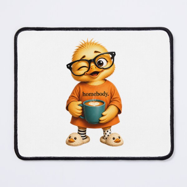 Item preview, Homebody duck designed and sold by SHARAMDARA.