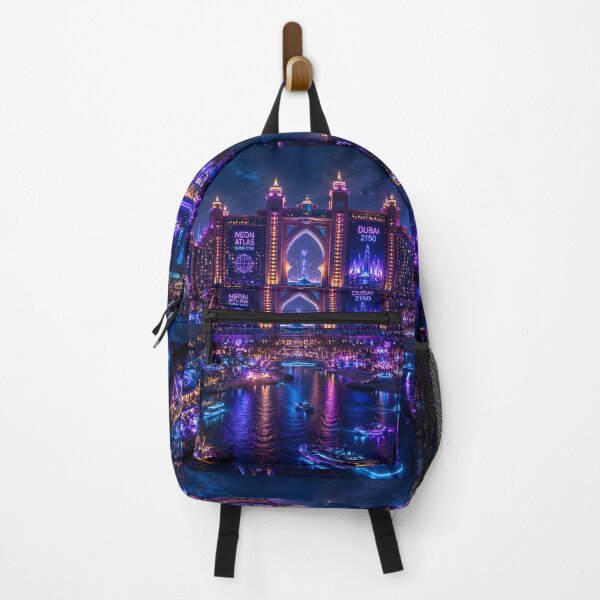 Item preview, Dubai 2150 | Futuristic Burj Khalifa | Cyberpunk Skyline designed and sold by NSAstore.