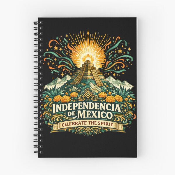 Item preview, Independencia de México Celebrate the Spirit Chichen Itza Independence Day Art designed and sold by irfanshikh.
