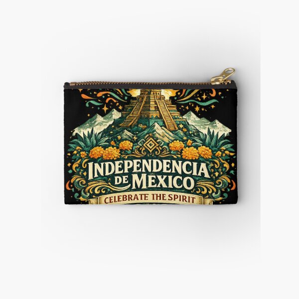 Item preview, Independencia de México Celebrate the Spirit Chichen Itza Independence Day Art designed and sold by irfanshikh.