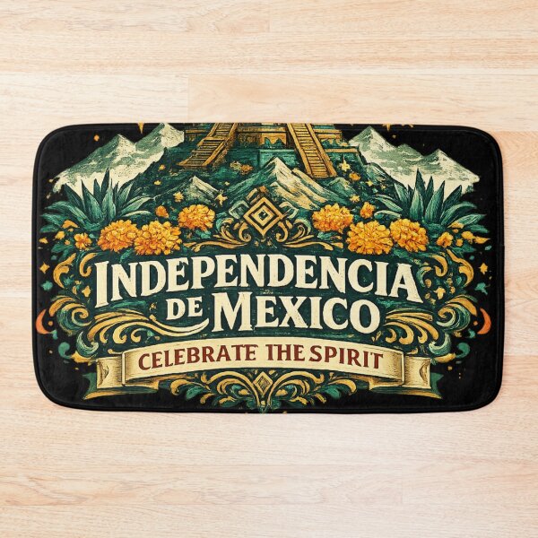 Item preview, Independencia de México Celebrate the Spirit Chichen Itza Independence Day Art designed and sold by irfanshikh.