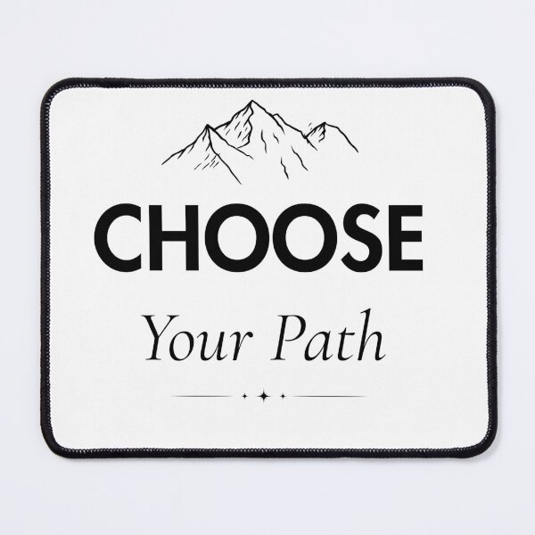 Item preview, Choose Your Path | Motivational Quote Design designed and sold by amarprints.
