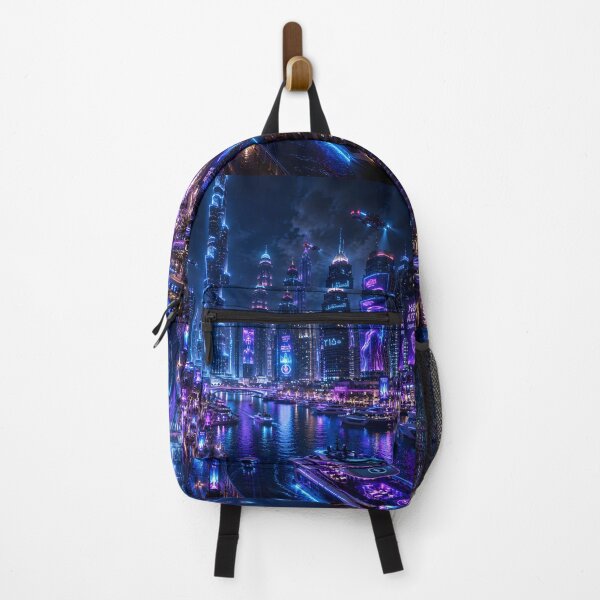 Item preview, Dubai 2150 | Futuristic Burj Khalifa | Cyberpunk Skyline designed and sold by NSAstore.
