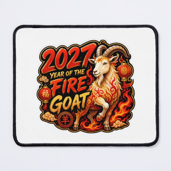 Item preview, 2027 Year of the Fire Goat designed and sold by LewpyG.