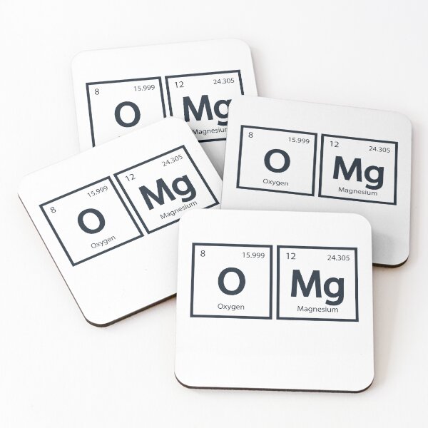 Item preview, O Mg Oxygen Magnesium Funny Chemistry Periodic Table designed and sold by Krasnovaovaova.