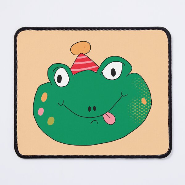 Item preview, Birthday Party Freddy Frog Head (Red) designed and sold by yellowflowerhut.