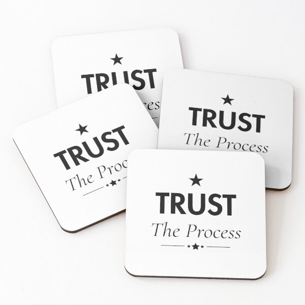 Item preview, Trust The Process | Motivational Quote Design designed and sold by amarprints.