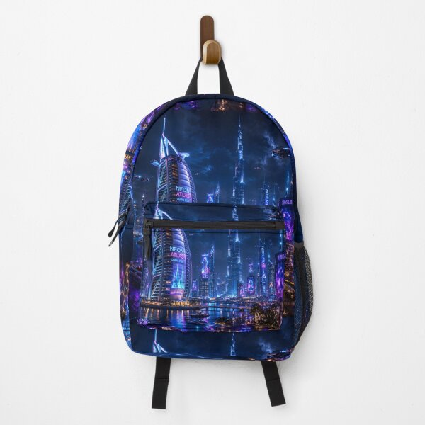 Item preview, Dubai 2150 | Futuristic Burj Khalifa | Cyberpunk Skyline designed and sold by NSAstore.