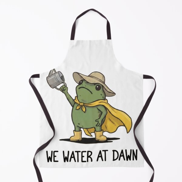 Item preview, We Water At Dawn - Funny Frog designed and sold by Gbriel3.