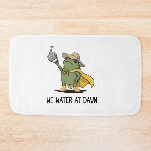 Item preview, We Water At Dawn - Funny Frog designed and sold by Gbriel3.