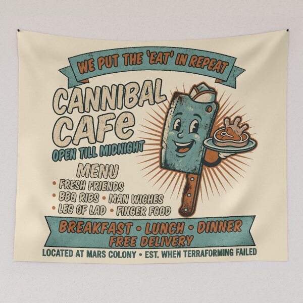 Item preview, Retro Diner Parody Funny Dark Humor designed and sold by radiogalaxy.