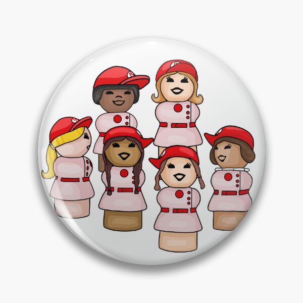 Item preview, The Rockford Peaches designed and sold by Unhinged Heather.