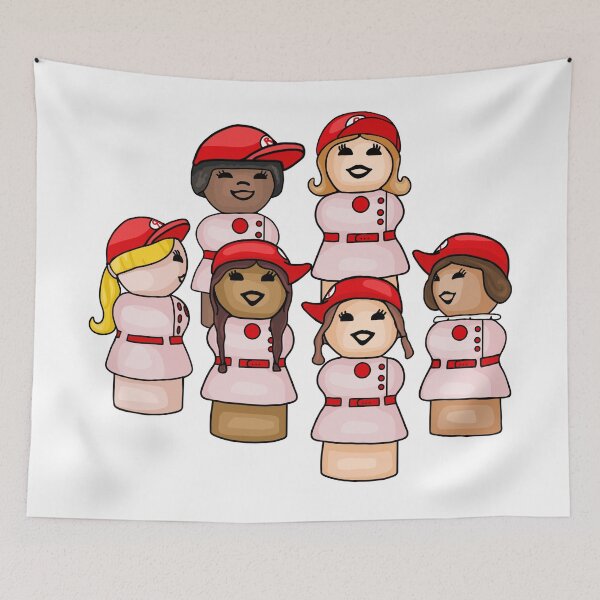 Item preview, The Rockford Peaches designed and sold by Unhinged Heather.