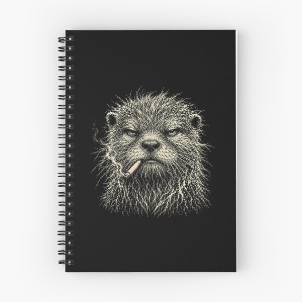 Item preview, Scruffy Otter Smoking Cigarette designed and sold by gunaone-design.