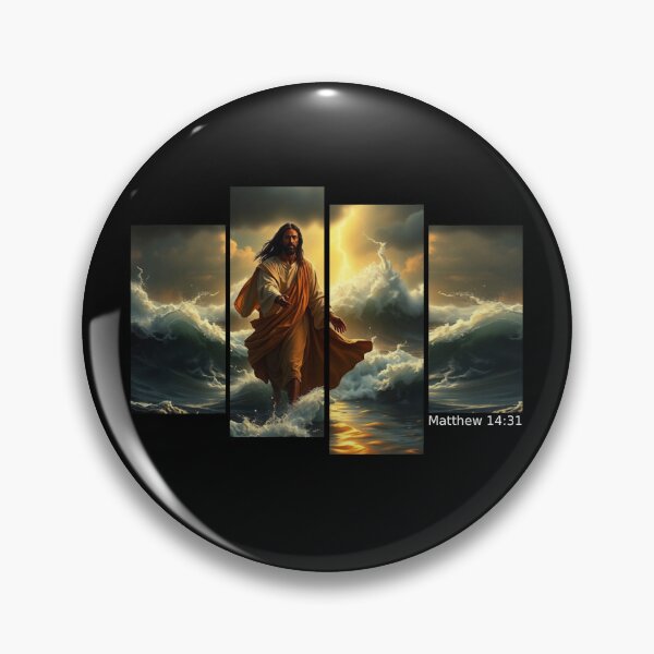 Item preview, Jesus Walking On Water designed and sold by PlethoraDesigns.