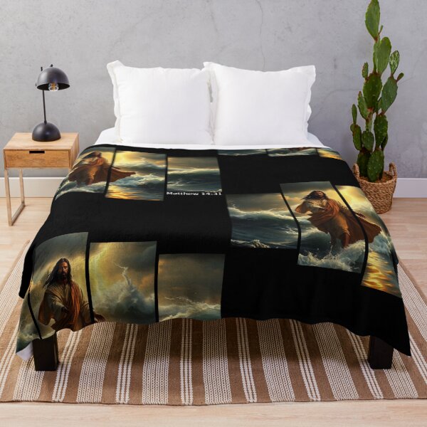Item preview, Jesus Walking On Water designed and sold by PlethoraDesigns.