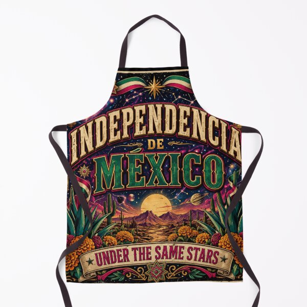 Item preview, Independencia De México Under The Same Stars Vintage Mexican Independence Day Art designed and sold by irfanshikh.