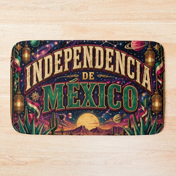 Item preview, Independencia De México Under The Same Stars Vintage Mexican Independence Day Art designed and sold by irfanshikh.