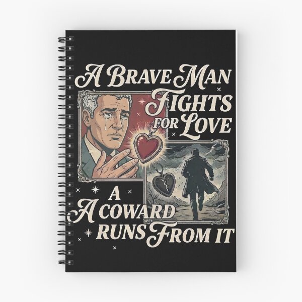 Item preview, A Brave Man Fights For Love Vintage Comic Aesthetic designed and sold by MAGICKEY2024.