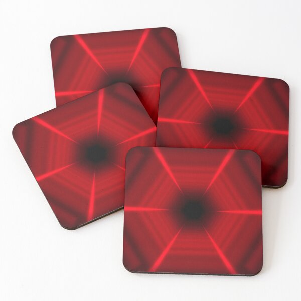 Item preview, Red Hexagonal Tunnel designed and sold by Electric Shock!! Design.