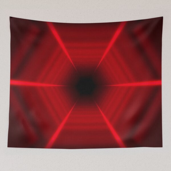 Item preview, Red Hexagonal Tunnel designed and sold by Electric Shock!! Design.