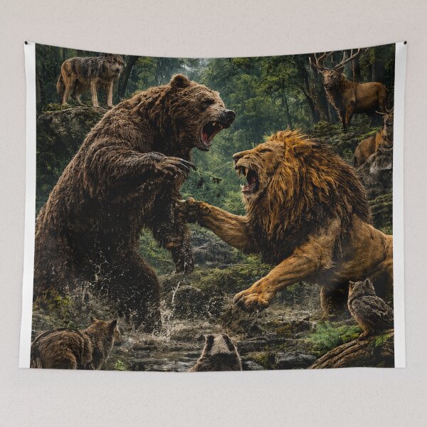 Item preview, Kings of the wild designed and sold by urbanshop7.