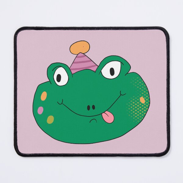 Item preview, Birthday Party Freddy Frog Head (Purple) designed and sold by yellowflowerhut.