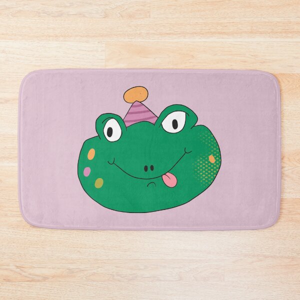 Item preview, Birthday Party Freddy Frog Head (Purple) designed and sold by yellowflowerhut.