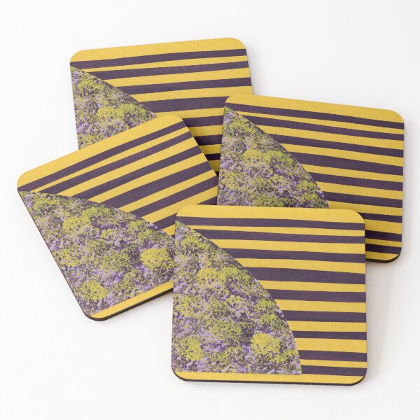 Item preview, Geometric Abstract Flower with Stripes designed and sold by Kristy Carpenter.