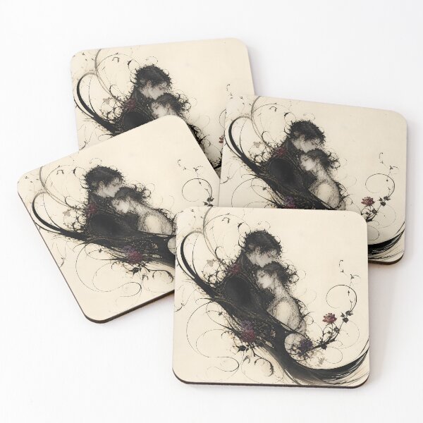 Item preview, Two Souls Entwined in Gothic Romance designed and sold by Marcu Ioachim.