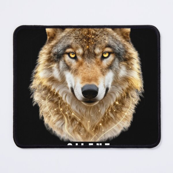 Item preview, Silent Power Wolf Motivational Design designed and sold by Hayir Design.