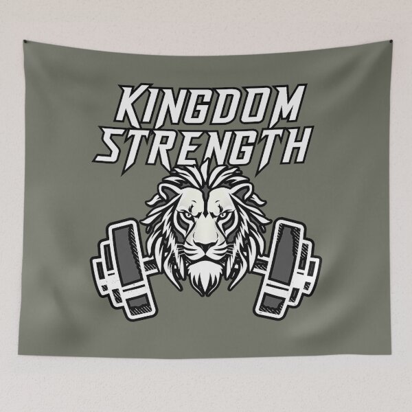 Item preview, Kingdom Strength Christian Identity Gym designed and sold by Bezuiden.