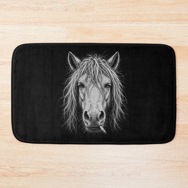 Item preview, Scruffy Horse Smoking Cigarette designed and sold by gunaone-design.