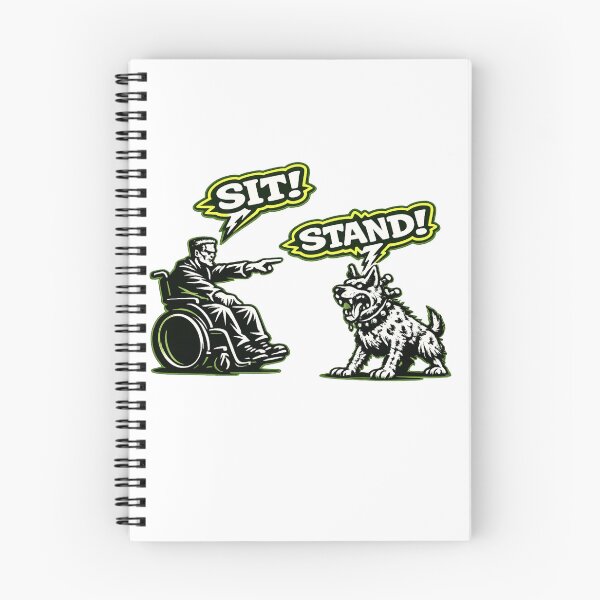 Item preview, disability humor dog designed and sold by mobilitymonster.