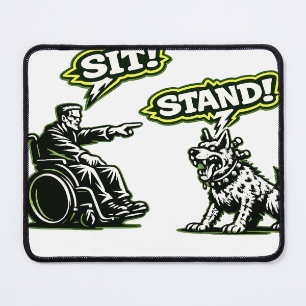 Item preview, disability humor dog designed and sold by mobilitymonster.