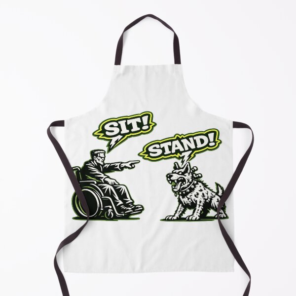 Item preview, disability humor dog designed and sold by mobilitymonster.