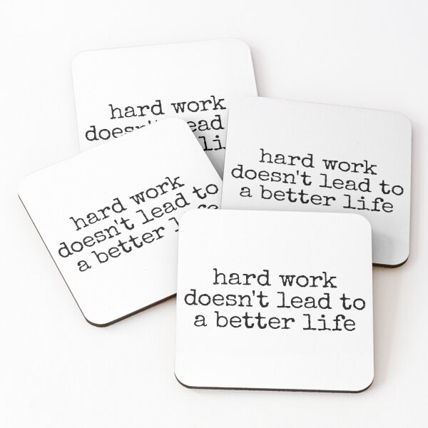 Item preview, Hard Work Reality Anti Hustle Culture designed and sold by SweetLog.