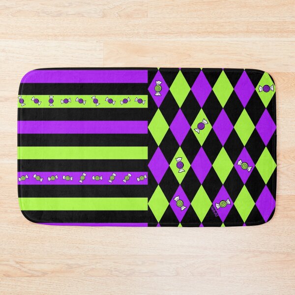 Item preview, Purple and Green Harlequin designed and sold by JanGrackle.