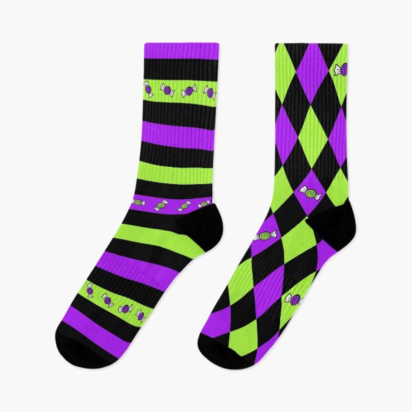 Item preview, Purple and Green Harlequin designed and sold by JanGrackle.