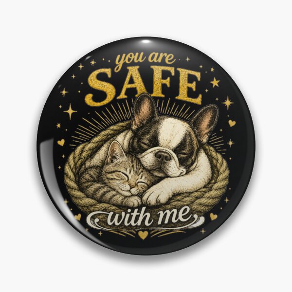 Item preview, You Are Safe With Me designed and sold by PunchDrop.