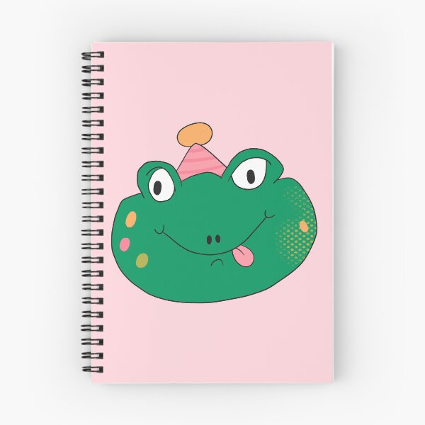 Item preview, Birthday Party Freddy Frog Head (Pink) designed and sold by yellowflowerhut.