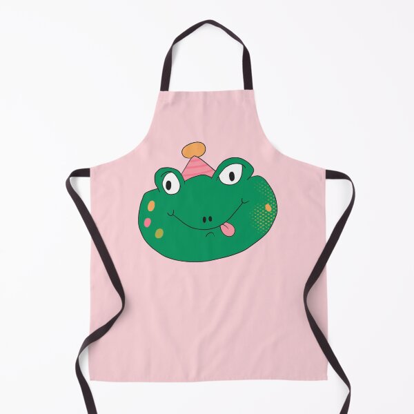 Item preview, Birthday Party Freddy Frog Head (Pink) designed and sold by yellowflowerhut.