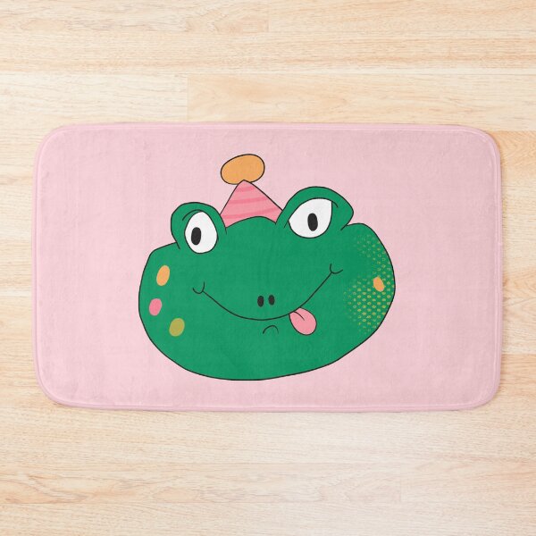Item preview, Birthday Party Freddy Frog Head (Pink) designed and sold by yellowflowerhut.