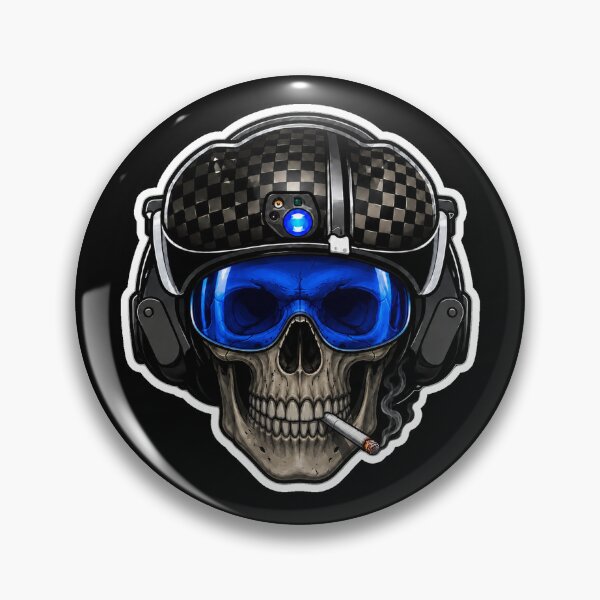 Item preview, Fighter Jet Helmet with Skull designed and sold by devinswy.