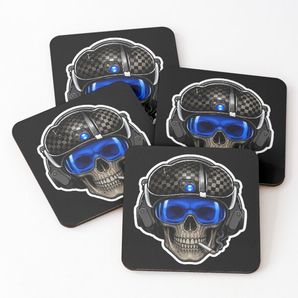 Item preview, Fighter Jet Helmet with Skull designed and sold by devinswy.