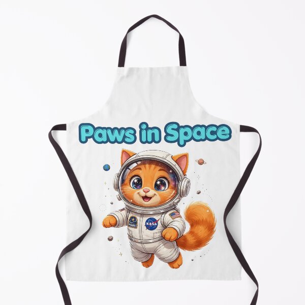Item preview, Cute Astronaut Kitten in Space designed and sold by Penguin Mood .
