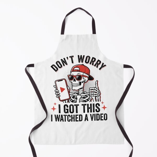 Item preview, Don't Worry I Watched a Video Shirt | Funny DIY T-Shirt | Sarcastic Handyman Tee | Weekend Warrior Gift | Fix It Yourself Humor designed and sold by MS Pod Studio.