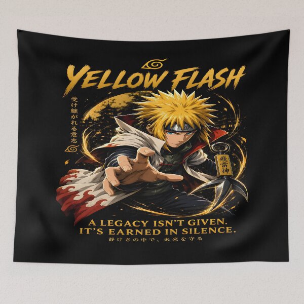 Item preview,  A Legacy Is Earned in Silence-Yellow Flash Aesthetic Design designed and sold by TTdesigns123.