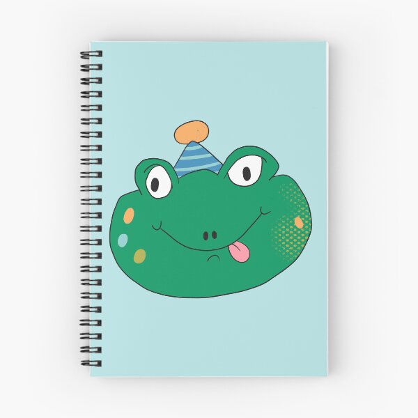 Item preview, Birthday Party Freddy Frog Head (Blue) designed and sold by yellowflowerhut.