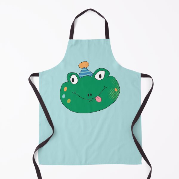 Item preview, Birthday Party Freddy Frog Head (Blue) designed and sold by yellowflowerhut.